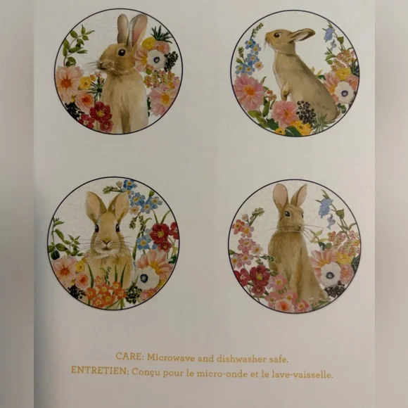 Pottery Barn Ceramic Plate Set of 4 - Picture 1 of 9